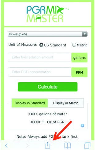 Figure 2. Tapping on the “Add to Home Screen” icon will create an app icon on your iPhone’s home screen for easy access in the future.